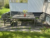 Utomhusmöbler i trä