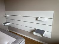 IKEA NORDLI sänggavel, 140/160 cm