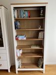 HEMNES Bokhylla, vitbets/ljusbrun