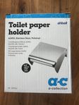 Toalettpappers hållare rostfritt stål
