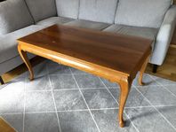 Vintage soffbord i Louis XV-stil, mahognyfanér, 50-/60-tal