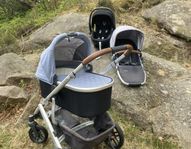 Uppababy Vista - babyskydd, chassi, liggdel, sittdel