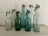 Glasflaskor 30-talet. (Årnäs)