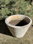 Gammal betongkruka