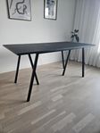 Matbord svart 160x77cm