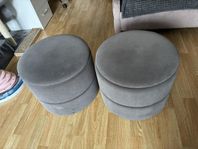 stolar / puffar med förvaring