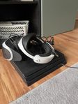PS4 med VR glasögon