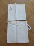 2 st vita tyg servetter Nya 47×47cm 60kr Hemtex