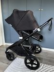 Buggaboo Fox 3 barnvagn sitt- och liggdel + tillbehör