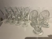 Blandade glas - champagne/martini/ öl/ snaps