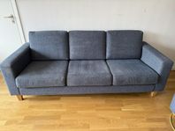 Soffa och 2 fåtöljer