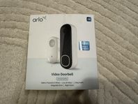 Arlo 2K trådlös videodörrklocka & Chime 2