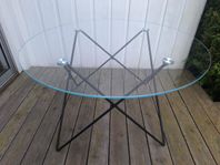 Glasbord runt 80cm 