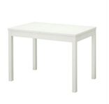 Ikea Bjursta matbord 140cm, vit