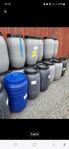 Vattentunnor fodertunnor plasttunnor