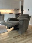 Mio fåtölj el-recliner Beige köpt juli 2024 kvitto finns