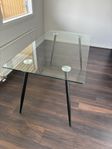 Glas matbord