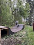 Skateramp/Miniramp ca 7x2 meter