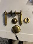 Handtag trycke vred ringklocka cylinderring