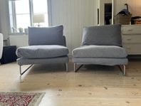 2 st fåtöljer märke adea