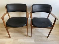 2x 60-tals / Retro Karmstol 