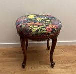 Retro Pall Puff Tyg Tre Öar i Svarta Havet Josef Frank