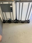IBC Uppsamlingskärl med plastpall 800 liter