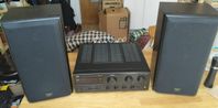 Vintage hifi stereo Technics + JVC