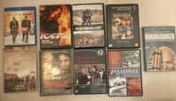 DVD-filmer, bl a På västfronten intet nytt, M:i-2 mm