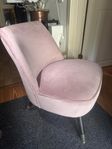 fåtölj rosa