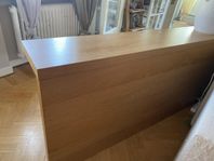 Sänggavel, IKEA "Malm". Ekfanér.