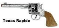 En western Texas Rapido-8, replika för lek & maskerad.