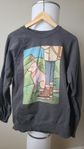 Tröja/sweater med motiv hund (shiba?)