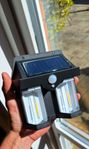 *NY* Solarcells Vägglampa med Rörelsesensor