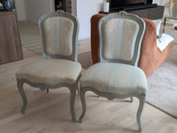 2 stolar i Louis XV-stil, tidigt 1900-tal