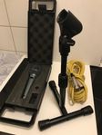 Mikrofon, stativ, kabel