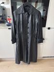 Vintage kappa svart skinn