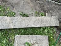Kantstöd granit, mycket långa