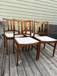 Teakstolar 4st