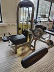 gymmaskin baksida lår