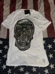 Philipp Plein T-shirt Round Neck SS Crystal Skull