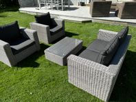 Loungegrupp i konstrotting