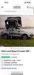 Taktält Wild Land Desert Cruiser 140 - inköpt 2024