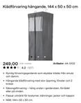 Klädförvaring från Clas Ohlsson