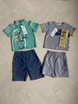 Nya barnkläder/set/shorts med T-shirt