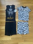 Paket: 2 shorts & tshirt/linne (Batman)