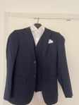Mörkblå kostym Dressman 