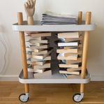 Normann Copenhagen rullvagn sidobord blockbord FINT SKICK