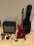 Elgitarr Ibanez JS100, Joe Satriani Signature med tillbehör