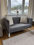 2-sits soffa med avtagbar klädsel